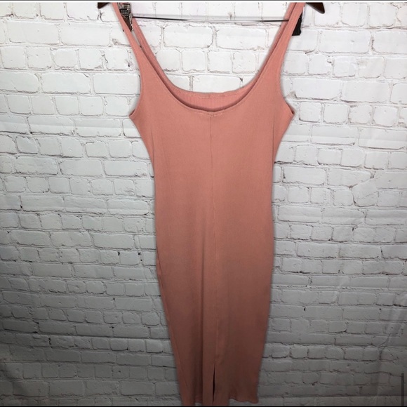 Rolla Coster Ribbed Midi Bodycon Dress - Picture 2 of 3